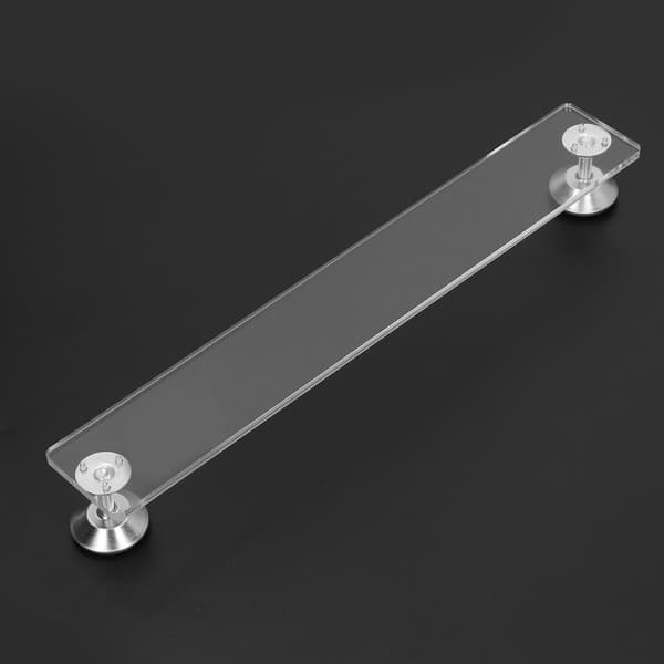 Justerbar Akryl Transparent Konstnärs Stödbrygga för Ritning och Målning (37cm)