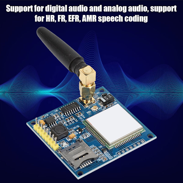 SIM800A GSM GPRS Modul Kit STM32 Board Antenne Digital Analog Audio Support