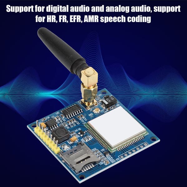 SIM800A GSM GPRS Modulsett STM32 Kort Antenne Digital Analog Lydstøtte