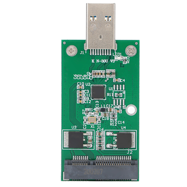 MSATA SSD til USB 3.0 Adapter Riser Kort PCBA Computer Hardware