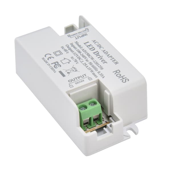 LED-driver 0,35A Lille indendørs belysning LED-lampe strømforsyningstransformator AC 100-240V
