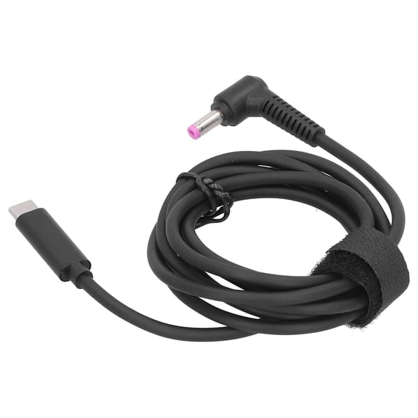 DC 4.8 x 1.7mm Han Type C Opladerkabel Adapter til Notebook