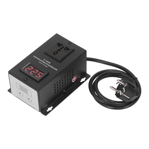 10000W Elektronisk Spenningsregulator Tyristor Step Up Buck Converter Transformator EU Plugg 220V