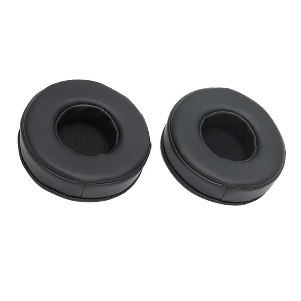 2 stk. 85 mm Universal Hovedtelefon Ørepude Udskiftningspude Sort Headset Tilbehør