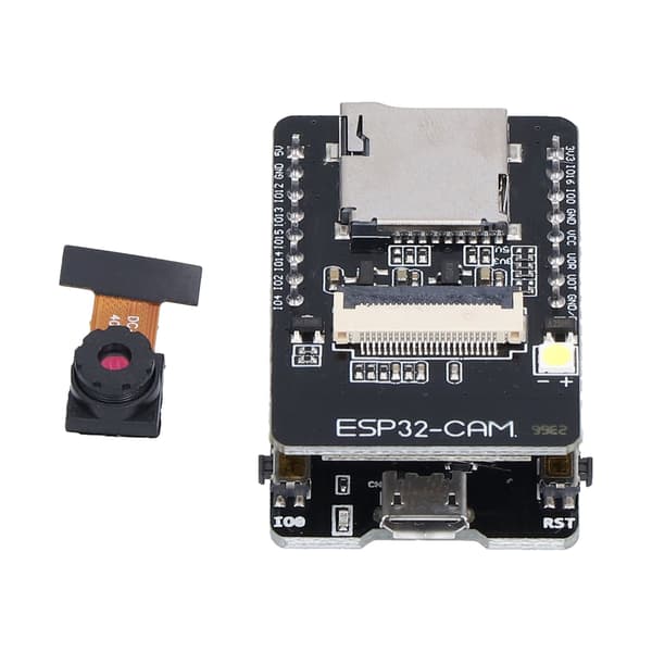 ESP32CAM Utviklingskort WiFi Bluetooth Strømdriver OV2640 OV7670 Modulmottaker