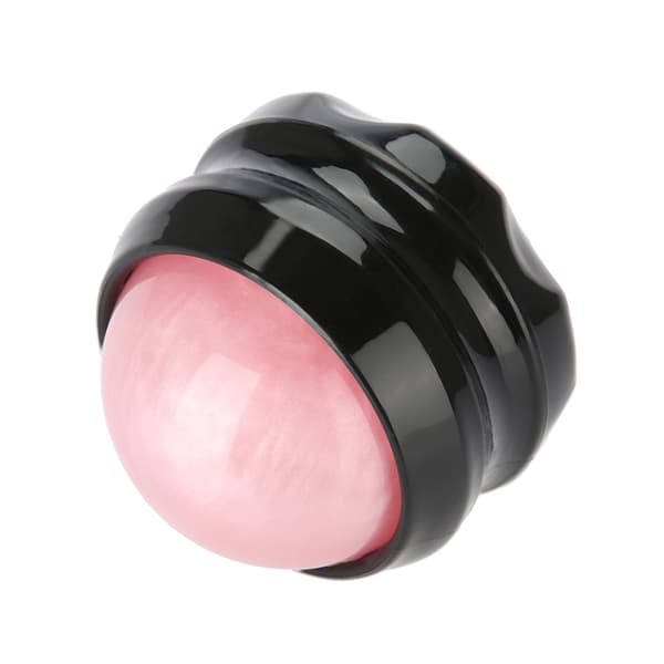 Rosa Massage Roller Ball Kroppsterapi Fot Höft Avslappning Stressreducering
