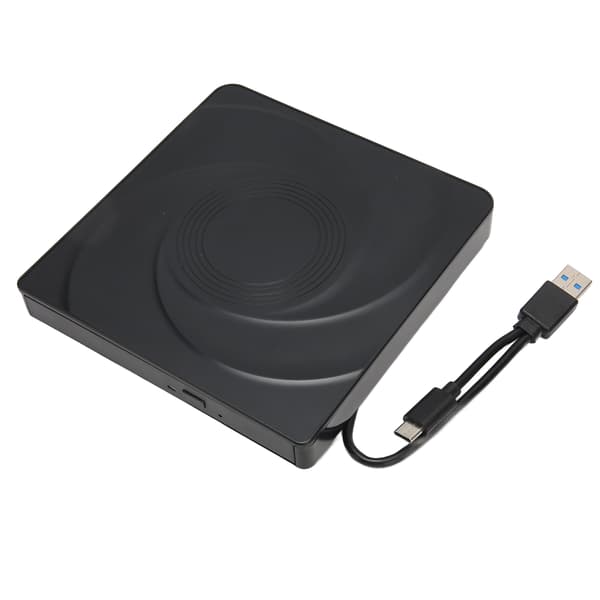 Extern USB 3.0 Typ C DVD-enhet Lågt brus Hög hastighet ABS-hölje Plug and Play-brännare för bärbar dator