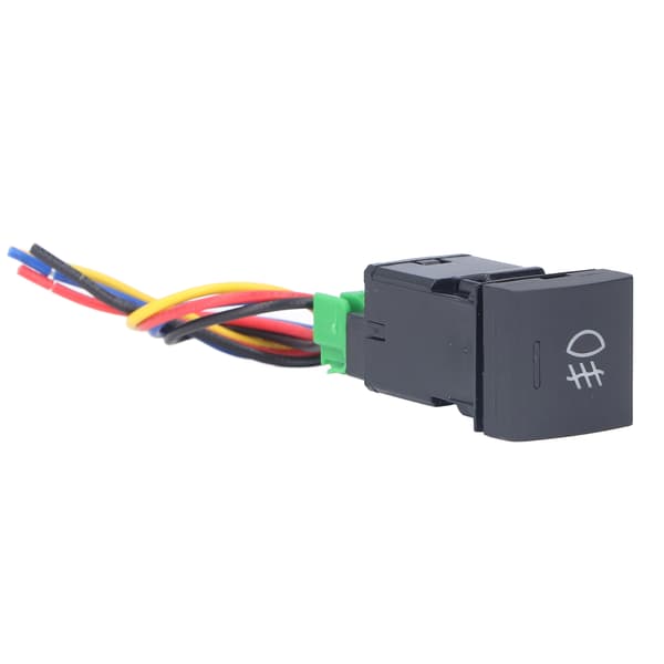 TS-10 Tåkelysbryter foran IP67-beskyttelse Kablet billampe trykknapp ABS for Camry-erstatning