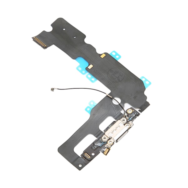 iPhone 7 Plus Ladeport Modul USB Dock Connector Mikrofon Antenne Flex Kabel Hvit