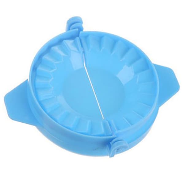 Høyeffektiv Manuell Dumpling Maker Kjøkken Gadget Verktøy Blå