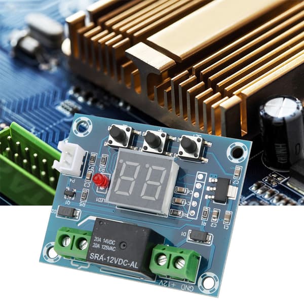 XH M214 Jordfuktighetssensor Modul Automatisk Bevattning Digital Display DC 12V