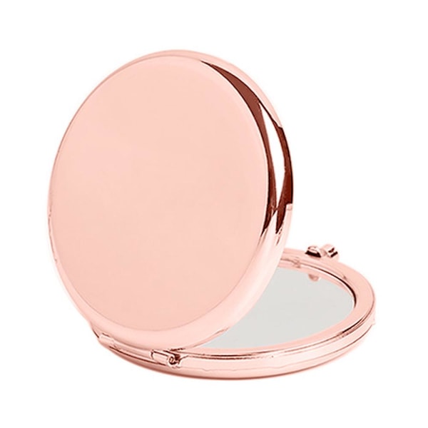 Kompakt makeup-spejl til mænd, kvinder og piger, elegante kosmetiske rejsespejle til lomme, pung eller håndtaske, bærbart lille spejl