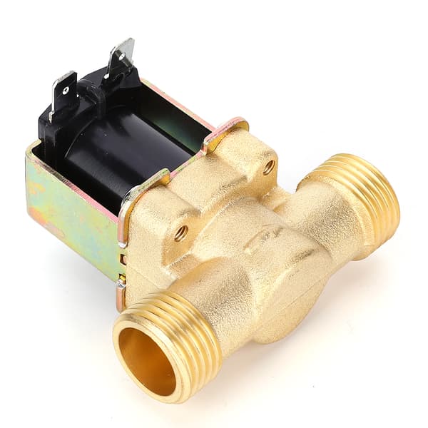 Kobber Solenoidventil 12V DC 1/2 Tomme Elektromagnetisk Ventil til Solvandsvarmere Industrielt Tilbehør