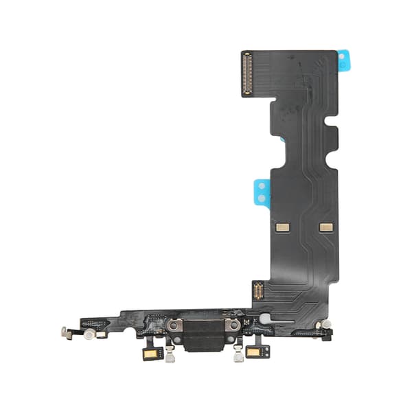 iPhone 8 Plus USB Laddningsport Kontakt Flexkabel Ersättning Svart