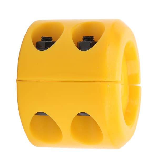 ATV UTV SUV ORV Lastbil Spil Kabel Krog Stopper Gummi Reb Line Buffer med Unbrakonøgle Gul