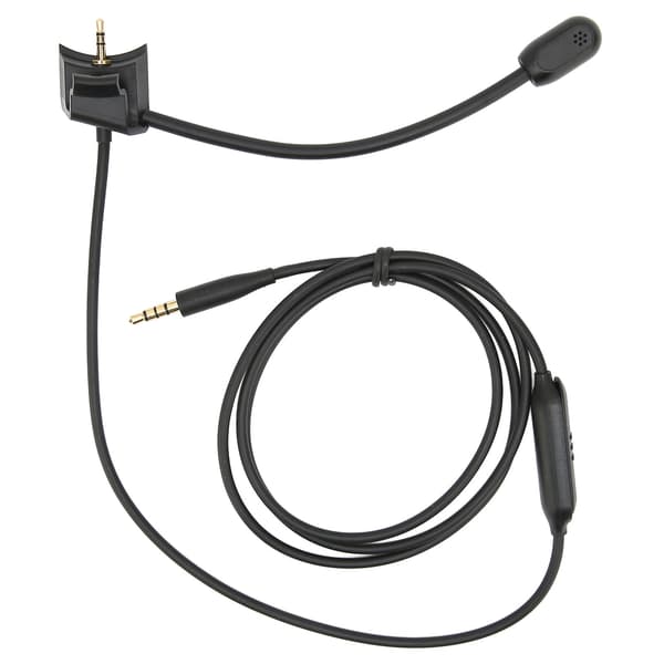 Boom Mikrofon Støjreduktion Lydløs Kontrol Lydkabel til QC35 II Gaming Headset