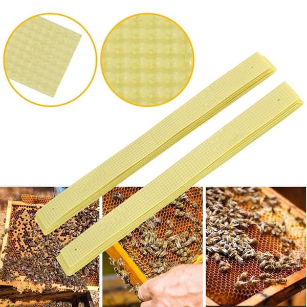 40 stk. Manhao Fluvalinat Midd Strips Varroa Behandling for Birøkt