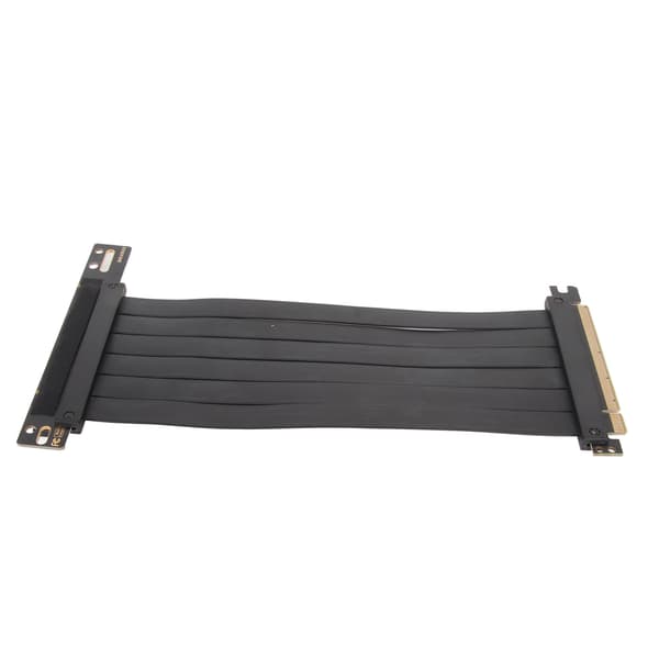 PCIE 3.0 X16 Riserkabel 90 Grader Fleksibelt Højhastigheds Forlængerkort 60cm 23.6in Sort