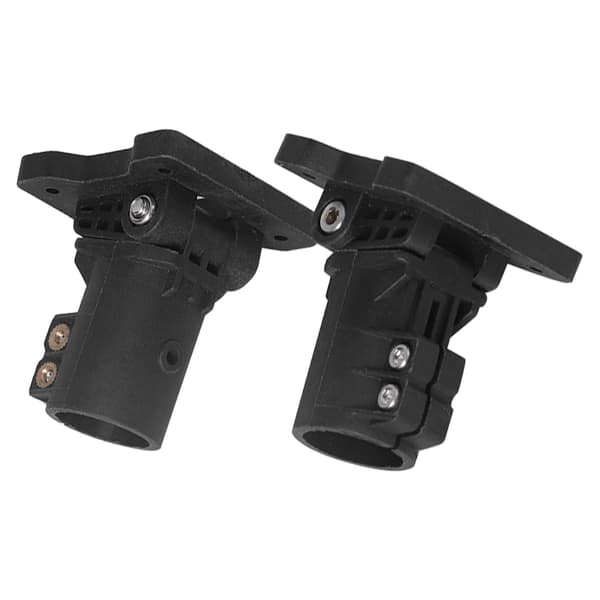 2 stk. 20 mm Sort Nylon Aluminium Legering Drone Folde Sprøjtestang Fast Base Connector