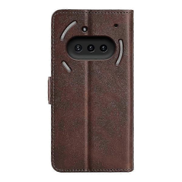 Double-sided Magnetic Buckle Horizontal Flip Leather Phone Case For Nothing Phone 3a