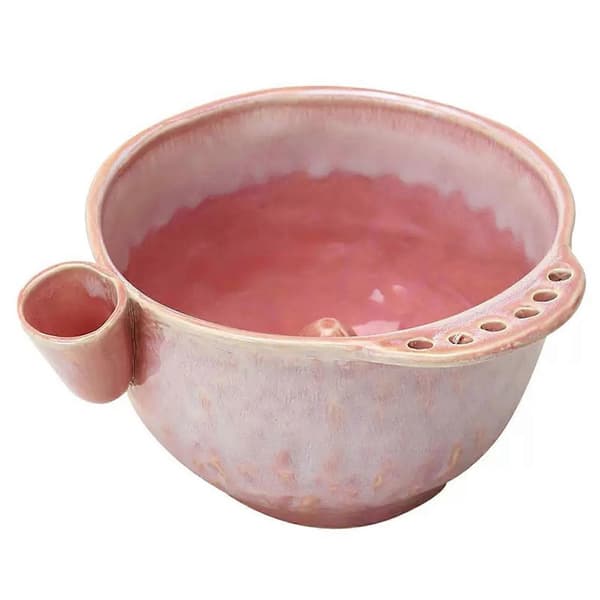 Fruktsköljskål Snabbdränerande Roterande Producentkorg för Körsbärstomater Pink Large