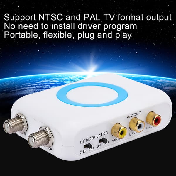 HDM66 ABS Professionell Portabel Flexibel PAL NTSC RF HD Videomodulator