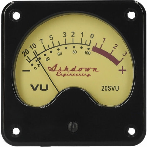 Vu Meter Panel Vu Hot Meters Bakljus Analog Db Ljudnivåmätare Bärbar Db Power Meter Inspelningsförstärkare och Audi