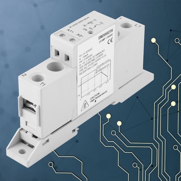 DSMD100015S DC-kontroll DC enfas DIN-skena halvledarrelämodul och kort