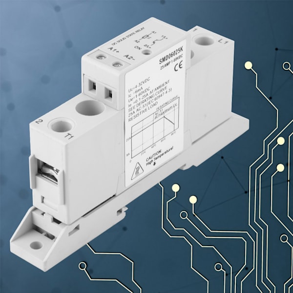 DSMD100015S DC-kontroll DC enfaset DIN-skinne solid state relémodul og -kort