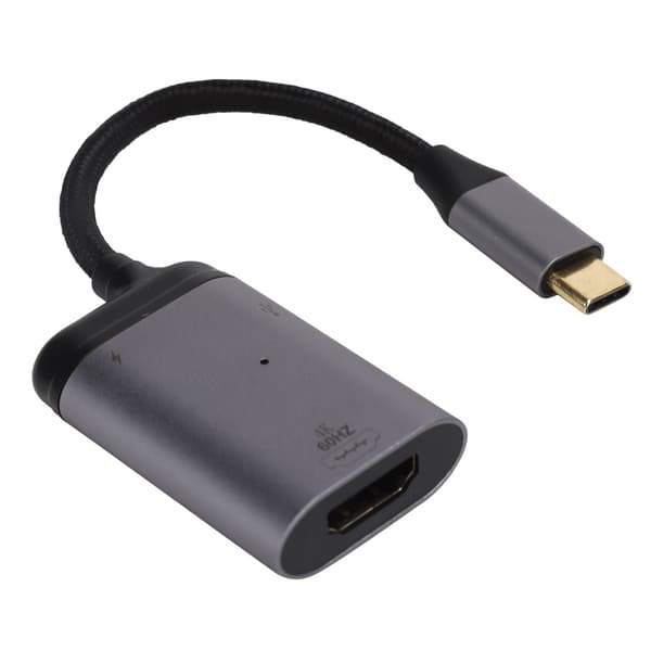 Type C til HDMI Adapterkabel Høydefinisjons Multimedia Grensesnitt Utvidelse På Skjermenhet