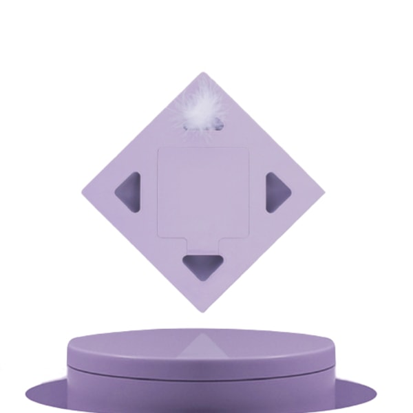 Älykäs sähköinen kissanlelu Magic taikalaatikko Hauska höyhenkissatikku Kissalelu Suosikkipukuyhdistelmä, violetti väri