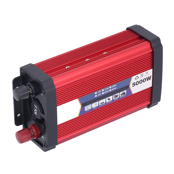 2000W 12V til 220V Bilstrømomformer Modifisert Sinusbølge USB-laderomformeradapter