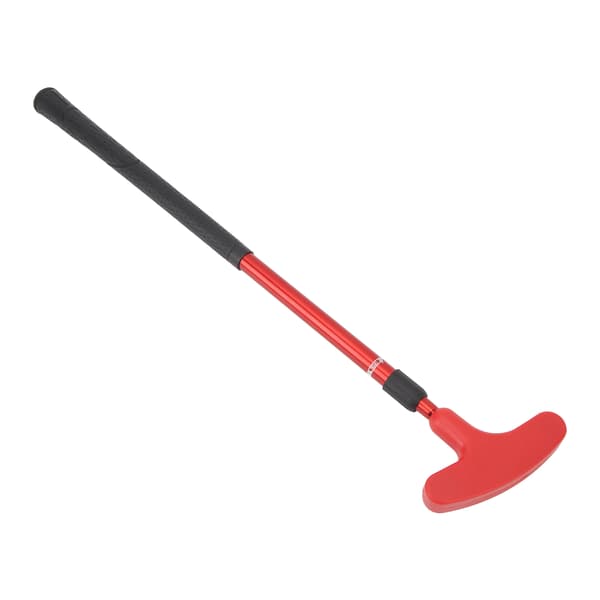 Justerbar Mini Golfputter för Män Kvinnor Barn Höger Vänster Röd