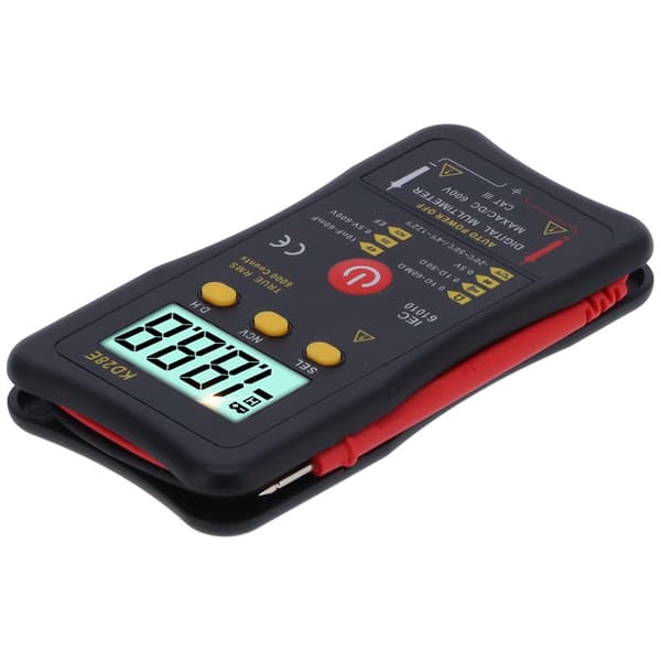 KD28E Multifunksjon Digitalt Multimeter True RMS Berøringsfri Spenningstester Dataoppbevaring Bærbar Voltmeter