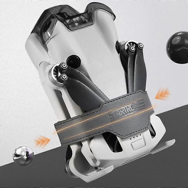 STARTRC Propellerstabilisatorer Bladhållare Fixator Propeller PU Skyddsrem för DJI Mini 4 PRO RC D