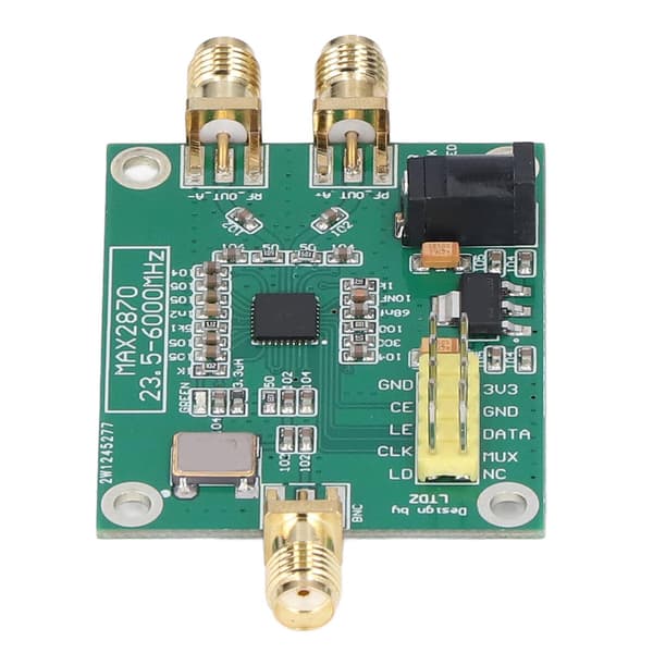 MAX2870 RF Signalgenerator Modul 23.5 til 6000 MHz USB 5V Strømforsyning