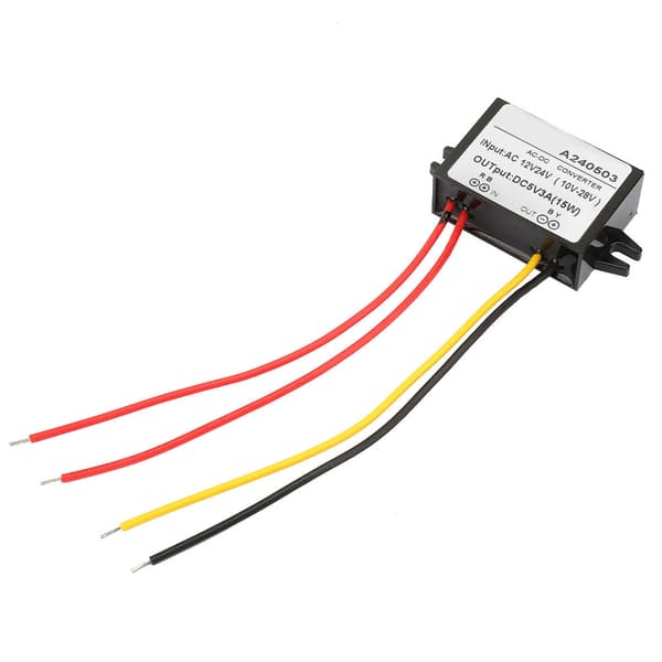 AC DC 12V 24V til 5V Buck Converter Strømforsyningsmodul