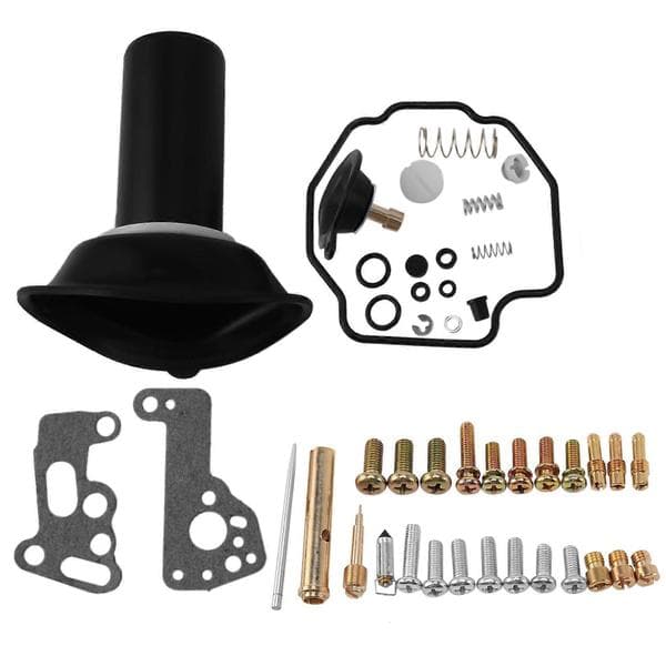 4-piece set for V-MAX 1200 Vmax -2000 V-MAX1200 Motorcycle Carburetor Repair Kit Piston svart