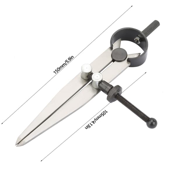 Justerbar vingelærkompassverktøy for DIY håndarbeid (105mm)
