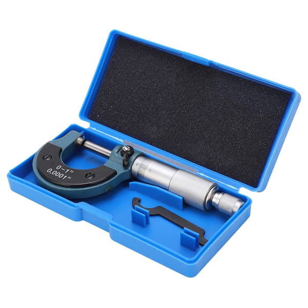 0-25 mm/0-1 tomme 0,0001 tomme britisk system udvendig diameter mikrometer måleværktøj