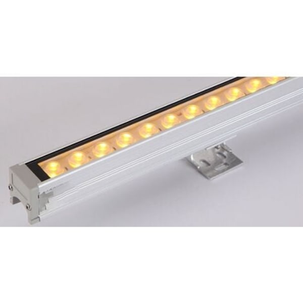 LED-linjavalo ulkohotellirakennuksen ääriviivavalaistusprojekti pesurin seinävalo vedenpitävä DMX512 ulkoinen ohjaus 12W