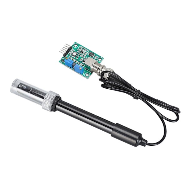 PH Elektrode Probe Sensor Modul med BNC-stik PH Værdi Overvågningskort Sæt