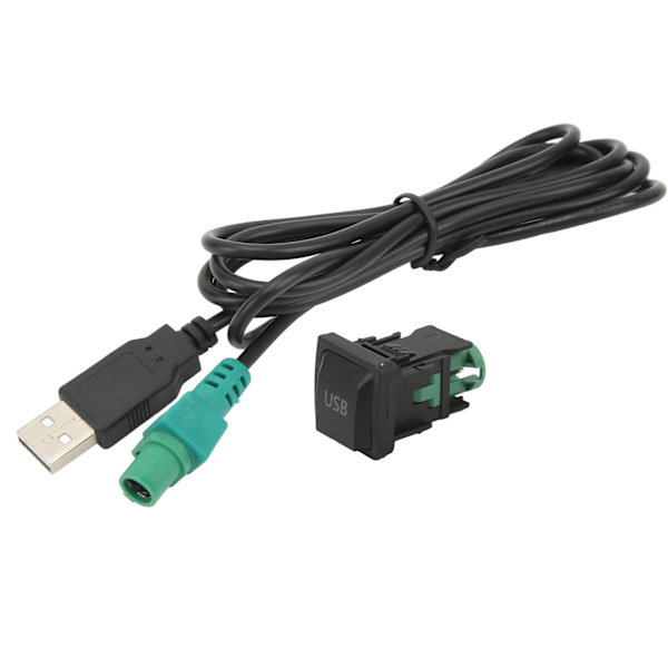 USB Switch-knap med adapterkabel Plug and Play til RCD510Plus RCD310Plus bilstereo CD-afspiller