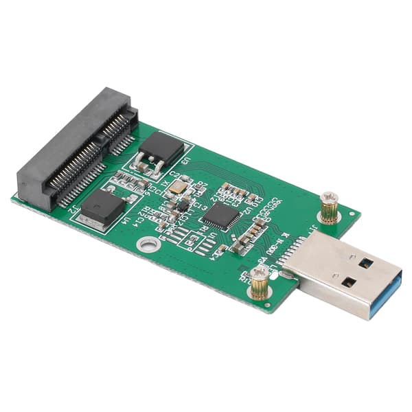 MSATA SSD - USB 3.0 -sovitinkortti PCBA-tietokonelaitteisto