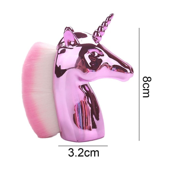 Unicorn Makeup Brush Unicorn Concealer Blending Foundation Premium kosmeettiset meikkisiveltimet Pink