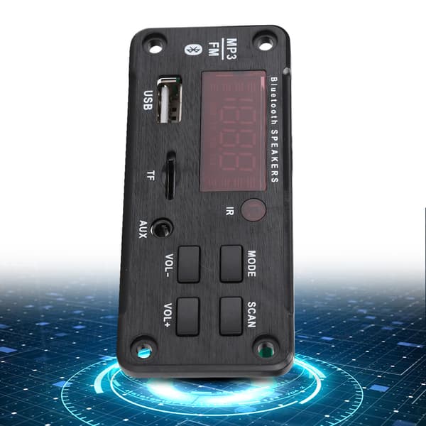 Bluetooth 5.0 MP3 Dekoder Board med Farveskærm Display Bilhøjttaler Modul