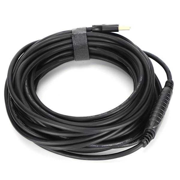 Mindpure Printerkabel US009 Fuld Kobberkerne USB2.0 10 Meter Sort Computerudskrivningsdatakabel til Printer Kopimaskine