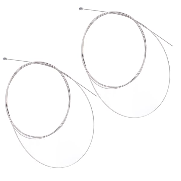 2 STK Foldbar Cykel Skifter Bremsekabel Indre Kerne Rustfrit Stål 21m Lang