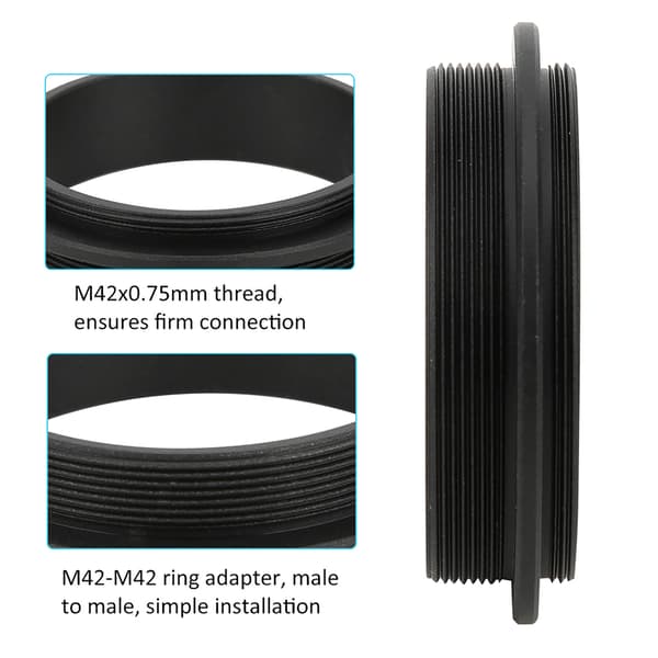 M42 Han-til-Han Koblingsring Adapter til Filtre