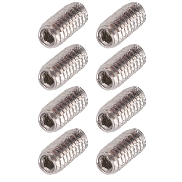 50 stk. A2-70 rustfritt stål settskruer M2x4 sett maskinvare festemidler kit